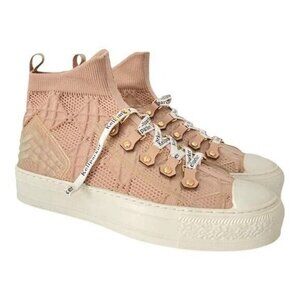 Kellparker Size 6.5 Jessie Flyknit Slip-on Hi Top Sneaker